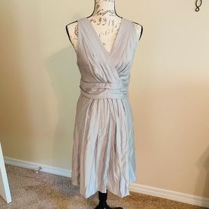 The Limited Event 10 Dress Silver Gray Lightweight